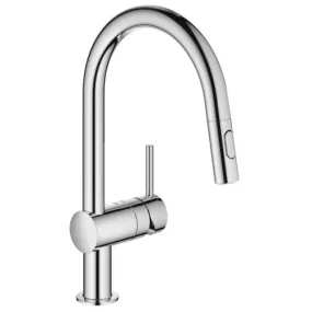 Mitigeur d'évier MINTA bec haut douchette extractible 2 jets - GROHE - 32321002