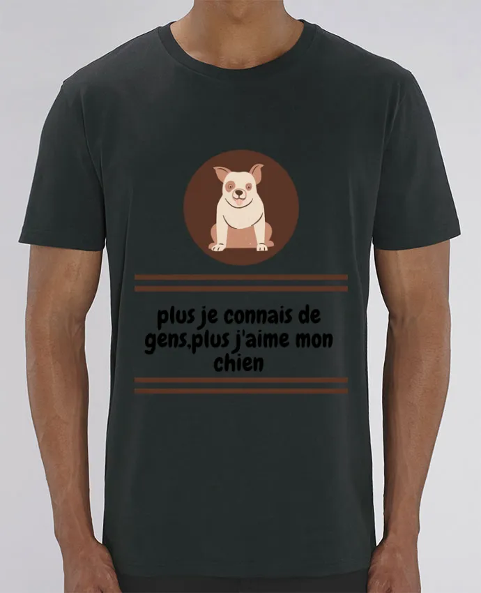 T-Shirt J'aime mon chien par Anastasia